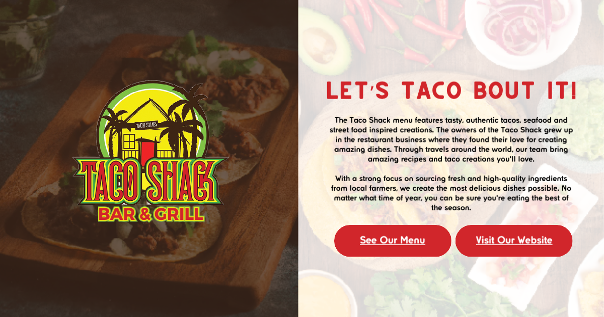 Taco Shack Stuart LANDING PAGE